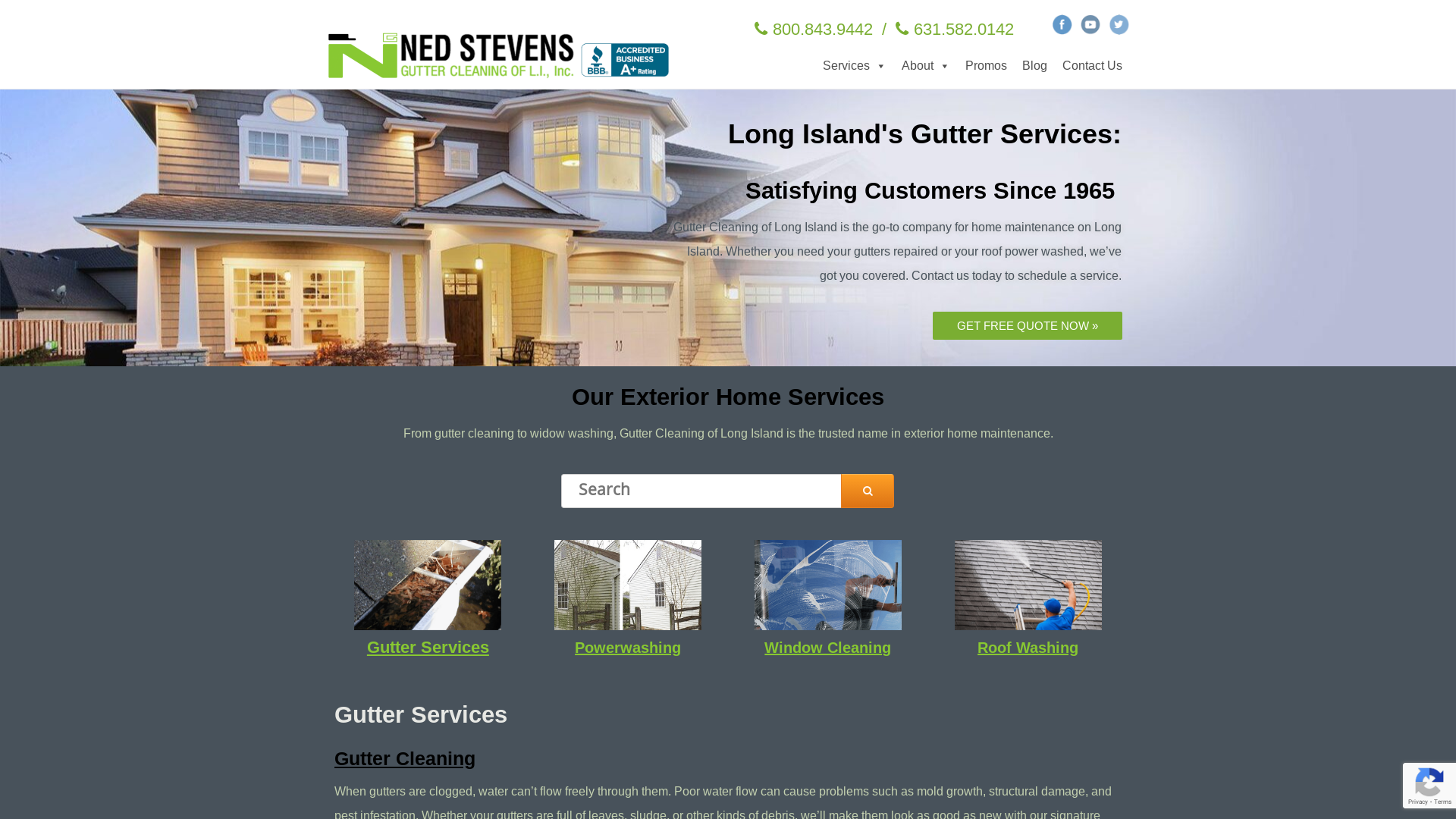 Ned Stevens Gutter Cleaning of Long Island